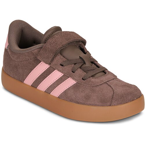 Adidas Patike za devojčice Vl Court 3.0 El C Gp, Smeđe Slike