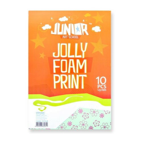 Jolly Printed Foam, eva pena štampana, cvetići, A4, 10K ( 134307 ) Slike