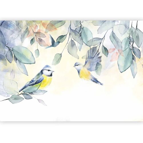  Foto tapeta - Colorful Titmouse 450x315 Premium Slike