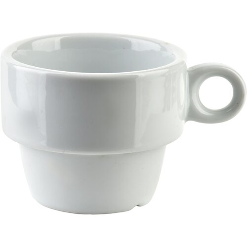 Mondex Skodelica porcelan BASIC 120ml 8x11x6,5 cm bela 1 kos, (5000179530) Cene