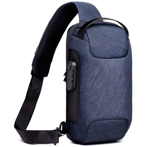  Torba za rame s USB punjenjem IS-36235 - Plava 2 KP36235 Cene