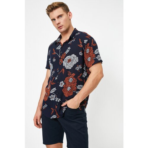 Koton Shirt - Navy blue - Regular fit Slike