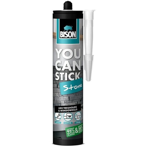 Bison Snažno ljepilo You Can Stick za kamen (Materijal ljepila: Polimer, Bijela, 440 g) Cijene