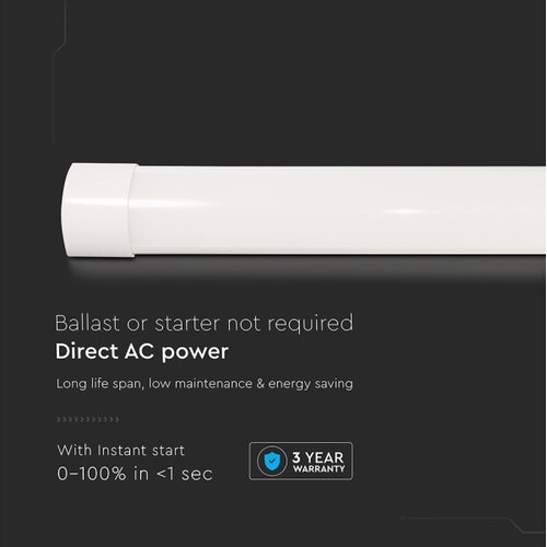  led fluorescentno svetlo LED/10W/230V 4000K 30 cm belo Slike
