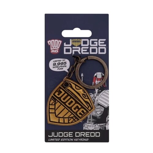 Fanattik 2000 AD Judge Dredd Badge Keyring ( 073050 ) Slike