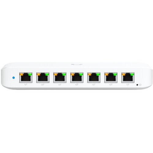 Ubiquiti USW-Ultra-60W Layer 2, 8-port GbE PoE switch: 7x GbE PoE+ output ports, GbE port with optional PoE++ input USW-ULTRA-60W Cene