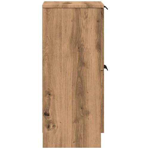 VidaXL Komoda Artisan hrast 30x30x70 cm izrađeno drvo Slike
