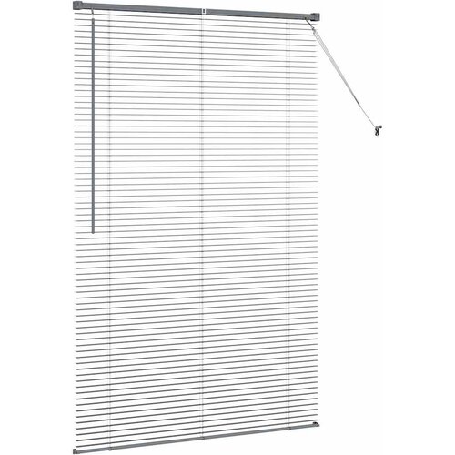  Venecijanski zastore Tamno siva 175 x 110 cm Aluminij Slike