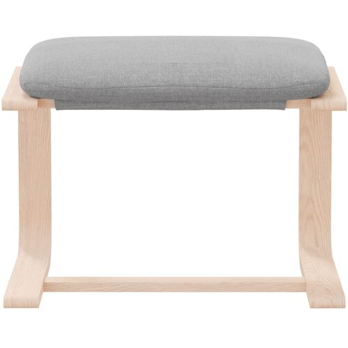  Tabure svjetlosivi 51 x 41 x 40 cm od tkanine Slike