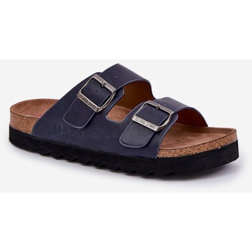 Big Star Lightweight Men&amp;#039;s Sandals With Buckles Eco Leather Slike