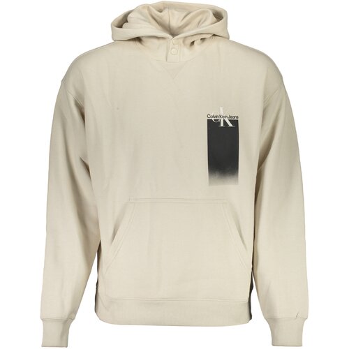 Calvin Klein SWEATSHIRT WITHOUT ZIP MAN BEIGE Slike