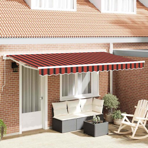 vidaXL retraktilna tenda morsko modra 400x200 cm Cene