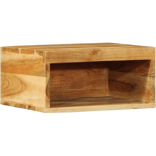 VidaXL Stenska TV omarica 40x30x19 cm trden akacijev les Slike