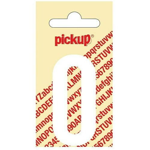  Nalepka Pickup (Motiv: 0, bele barve, višina: 60 mm) Cene