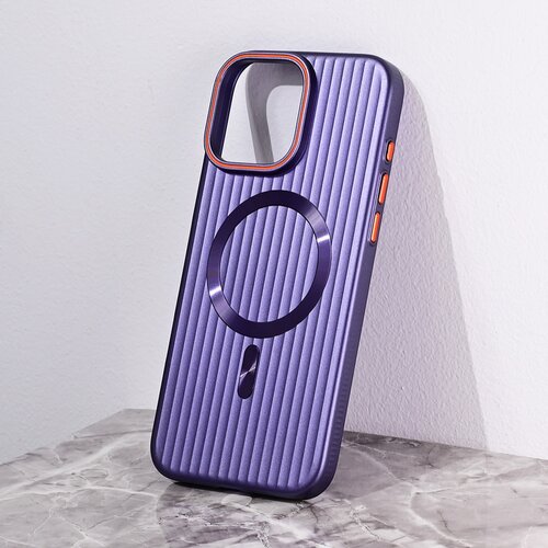 Torbica Magsafe Stripe za iPhone 16 Pro Max 6.9 ljubicasta Slike