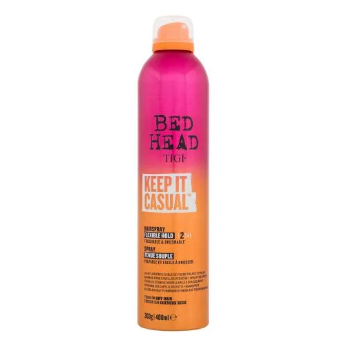 Tigi Bed Head Keep It Casual Flexible Hold Hairspray lak za kosu slaba fiksacija 400 ml za ženske