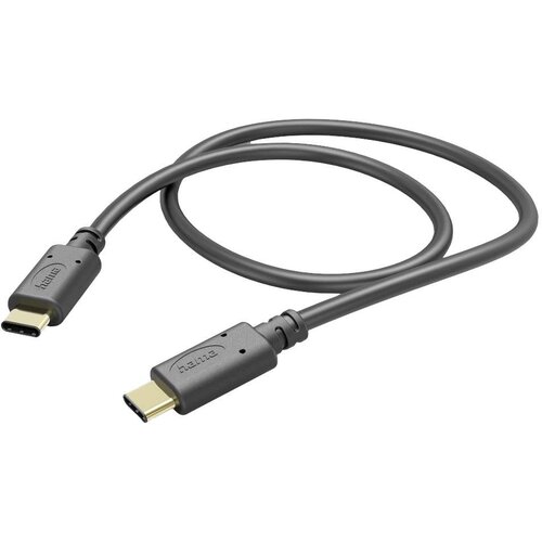 Hama USB polnilni kabel USB 2.0 USB-C&reg; vtič\, USB-C&reg; vtič 1.50 m črna 00201591, (20614455) Cene