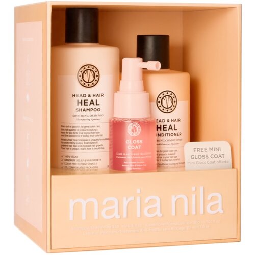 Maria Nila Head &amp;amp; Hair Heal Holiday Box poklon set protiv peruti i opadanja kose Slike
