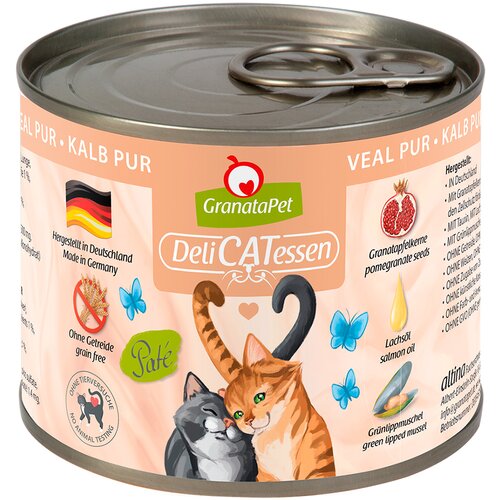 Granatapet DeliCatessen 6 x 200 g - Teletina čista Cene