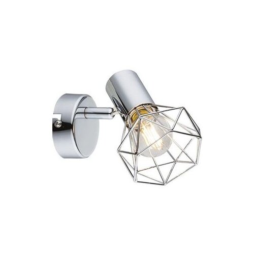 Lampa zidna E14 25W metal + mreža siva 230V XARA I Cijene