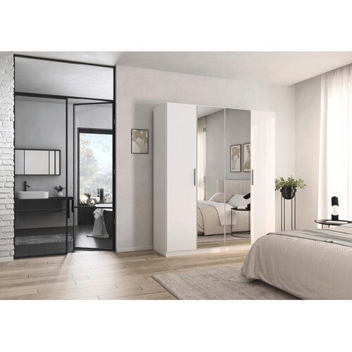 Home24 OMARA S KLASIČNIMI VRATI, bela Slike