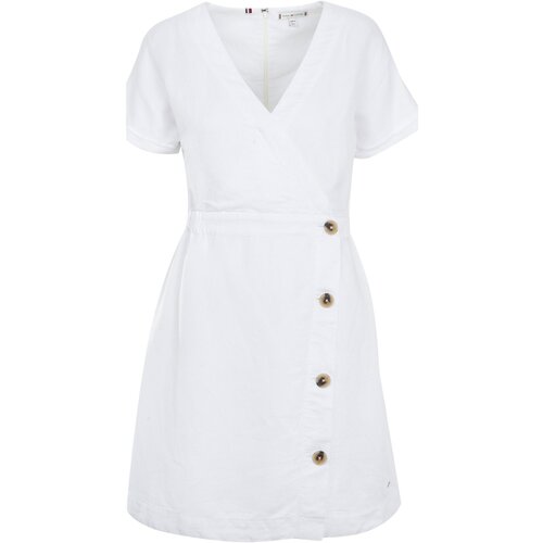 Tommy Hilfiger Dolge obleke - Bela Cene