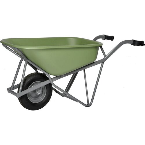 Matador Samokolnica Profi-Max Plus, iz jekla, 90 l, korito iz HDPE zelene barve Cene
