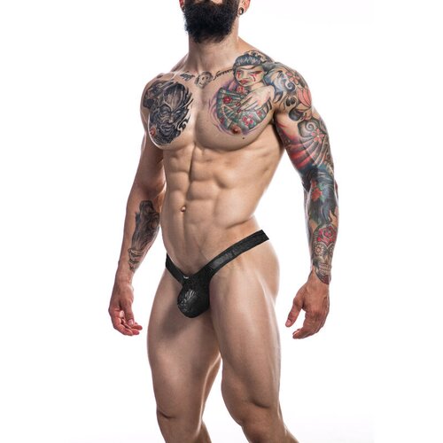 Cut4Men Pouch Enhancing Thong Black Leopard L Cene