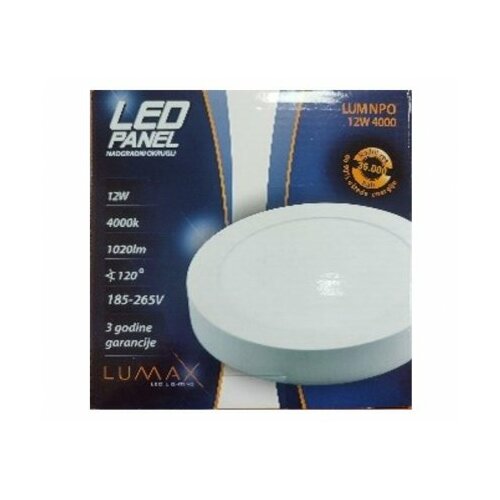 Lumax LED panel ECO LUMNPO-24W 4000K Nadgradni-Okrugli 1700lm (5585) Cene