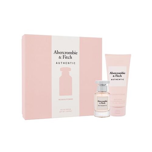 Abercrombie & Fitch Authentic darovni set parfemska voda 50 ml + losion za tijelo 200 ml za žene Cene
