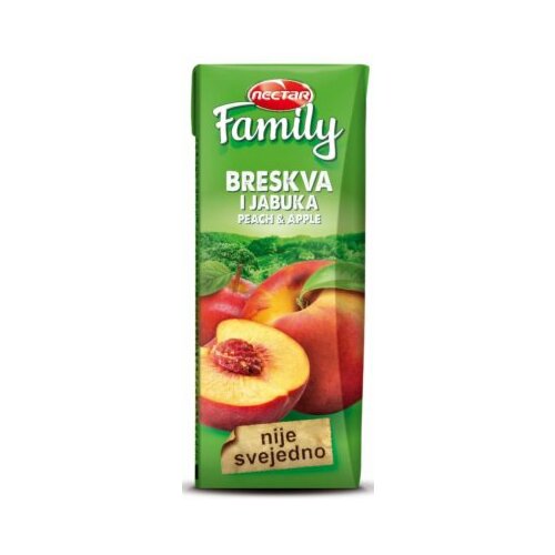 Nectar family breskva i jabuka sok 200m tetra brik Cene