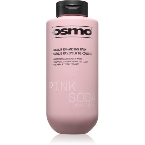 OSMO Pink Soda Colour Enhancing Mask nežna hranilna maska brez permanentnih barvnih pigmentov roza 400 ml Slike