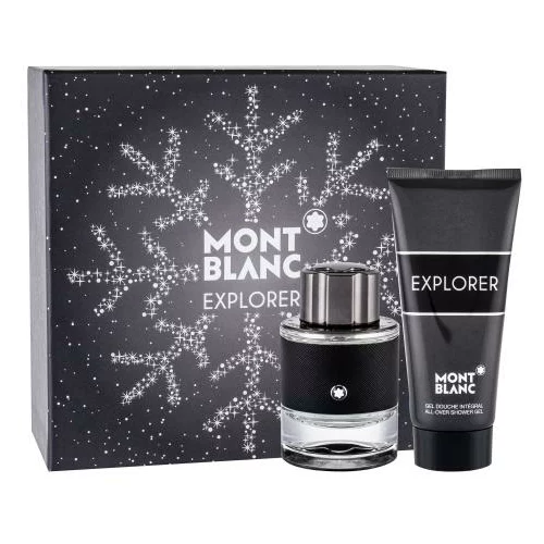 Mont Blanc Explorer Set parfemska voda 60 ml + gel za tuširanje 100 ml za moške