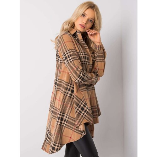Fashion Hunters Dark beige tunic from Gizelle Slike