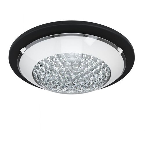 Eglo acolla 1 plafonjera/1, led, 11w, 950lm, prom 290, crna/staklo/kristali Cene