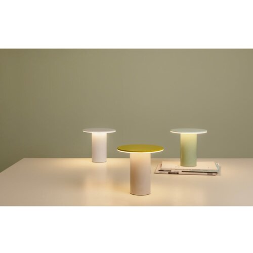 Remember bijela led stolna lampa s mogućnosti zatamnjivanja (visina 18 cm) fungo Slike