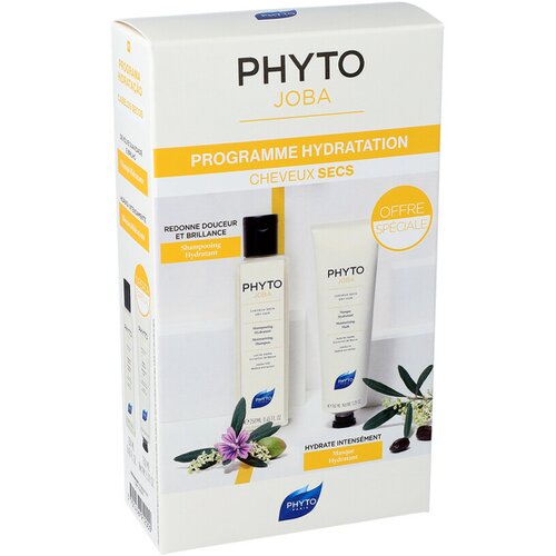 Phyto joba hidratantni šampon za suvu kosu, 250 ml + hidratantna maska za kosu, 150 ml gratis Slike