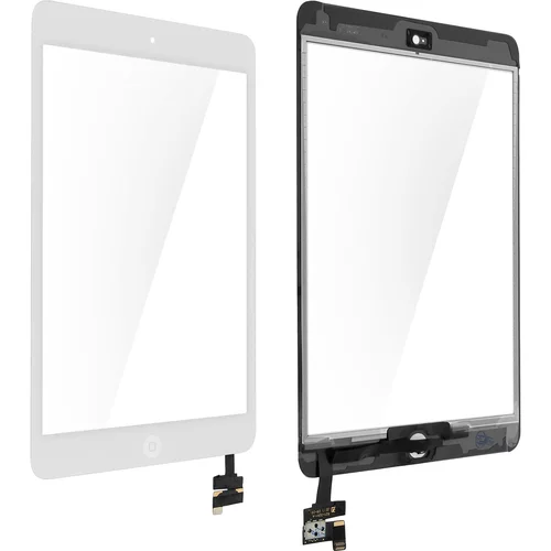 AVIZAR Steklo zaslona na dotik, nov bel okvir, prikljucni kabel gumba Domov str. Apple iPad Mini 1 in 2, (20886390)