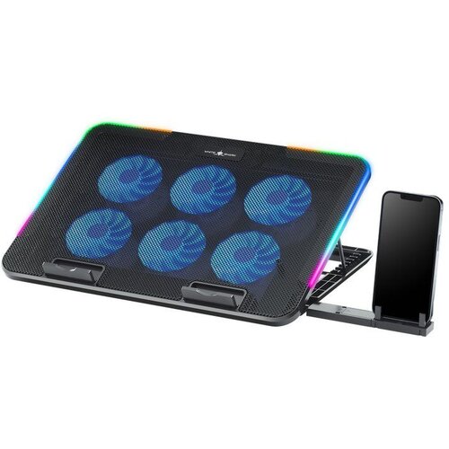 White Shark podloga za prenosnik 6x ventilator gaming GCP-96 ICE BLADE Cene