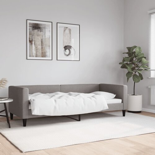  Dnevni krevet smeđesivi 80 x 200 cm od tkanine Cijene