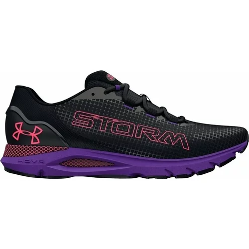 Under Armour Men's UA HOVR Sonic 6 Storm Running Shoes Black/Metro Purple/Black 43 Obuća za trčanje na cesti
