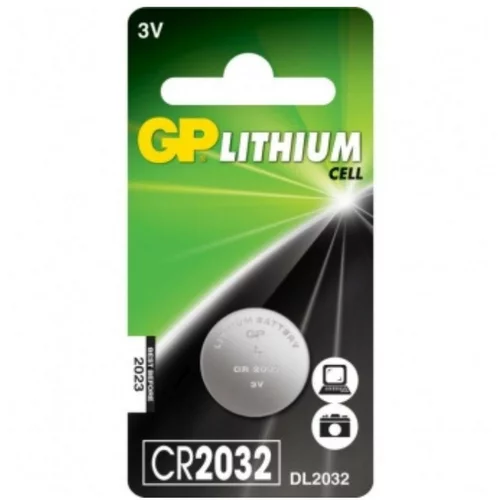 Gp Litijeva gumbna baterija CR2032 3V kos
