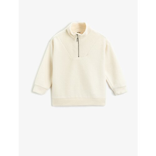 Koton Sweatshirt - Ecru - Regular fit Cene