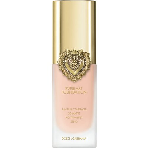 Dolce &amp;amp; Gabbana Flawless Everlast Foundation intenzivni prekrivni tekoči puder z dolgoobstojnim učinkom SPF 20 odtenek 03W LIGHT 27 ml Slike