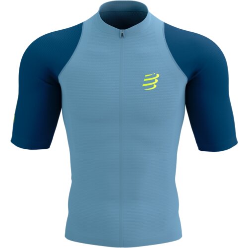  Majica Compressport Trail Racing Postural SS Top Denim/Poseidon - XL Cijene