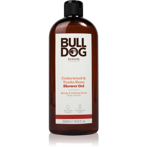 Bull Dog Cedarwood and Tonka Bean gel za prhanje za mo&amp;scaron;ke 500 ml Slike