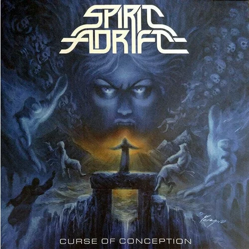 Spirit Adrift - Curse Of Conception (Transparent Blue) (Reissue) (LP)