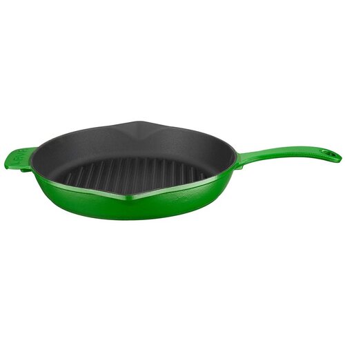 Lava okrugla rebrasta grill tava s odljevnim kanalima Cijene