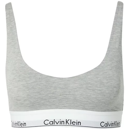 Calvin Klein Underwear Nedrček siva / bela
