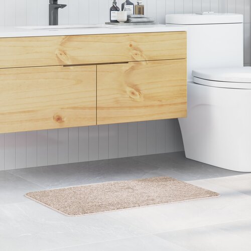 vidaXL Krem Pamuk 50 x 80 cm Neklizajući Kupaonske prostirke Cijene
